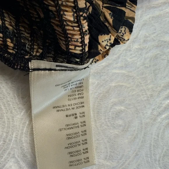 Free People “Peplum Dreams” Floral Off-Shoulder Top – Size S (New with Tags) - Picture 3 of 6